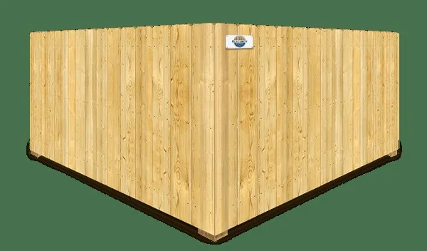 Fence installed by Blackmon Fence Company